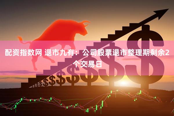 配资指数网 退市九有：公司股票退市整理期剩余2个交易日